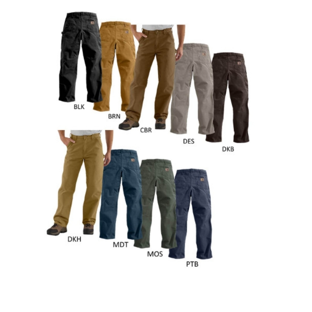Washed Duck Work Pants by Carhartt B11 - Picture 12 of 16